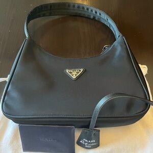 New Black Nylon Mini Bag